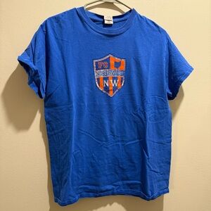 Blue Graphic T-Shirt